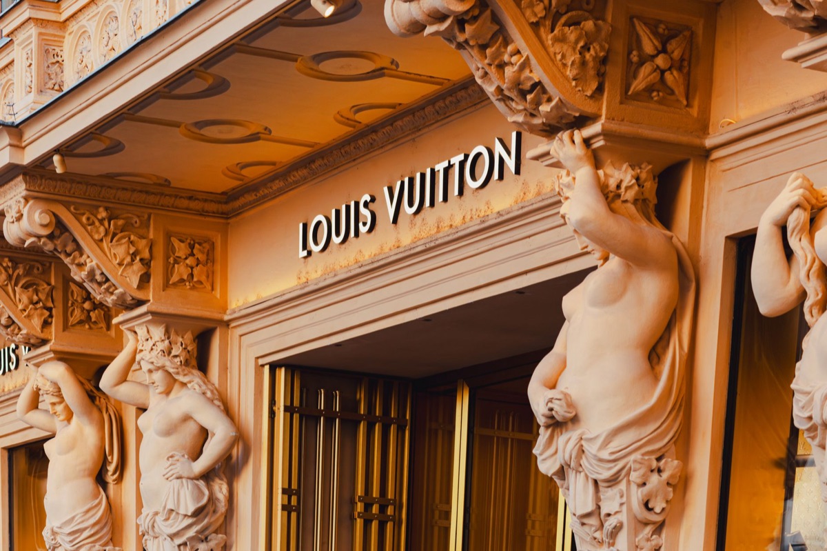 Die klassische Louis Vuitton Speedy Tasche mit Monogramm-Muster