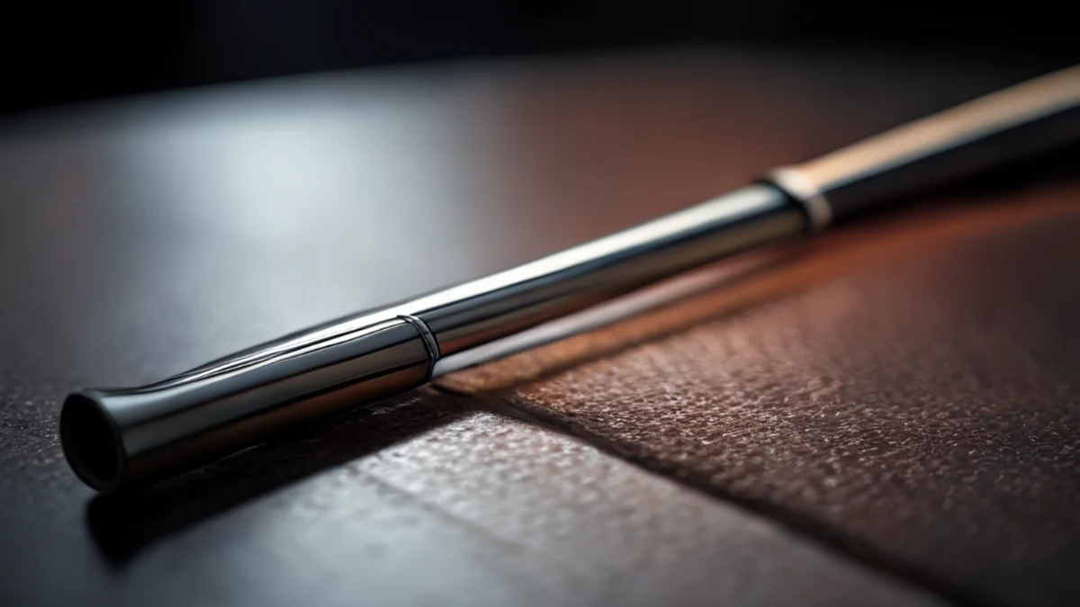 Une flexion visible sous la charge